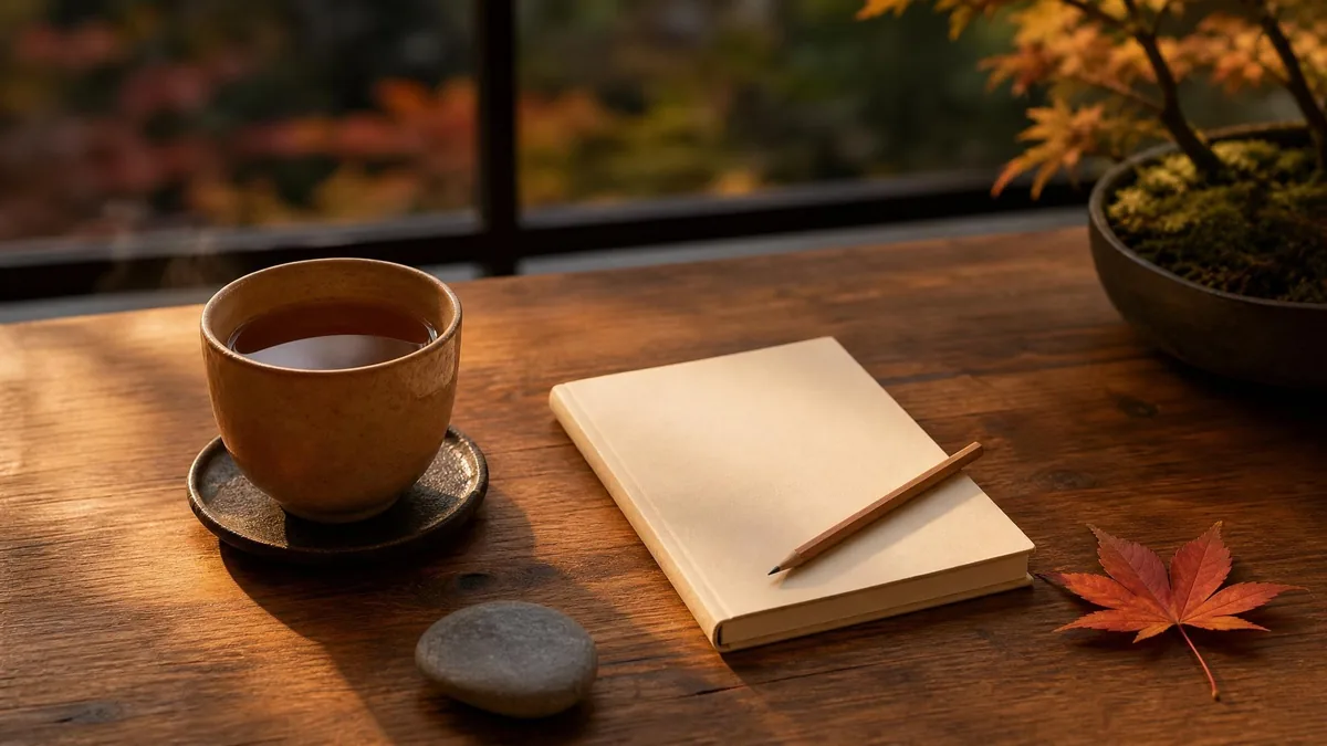A calm evening Sudoku ritual