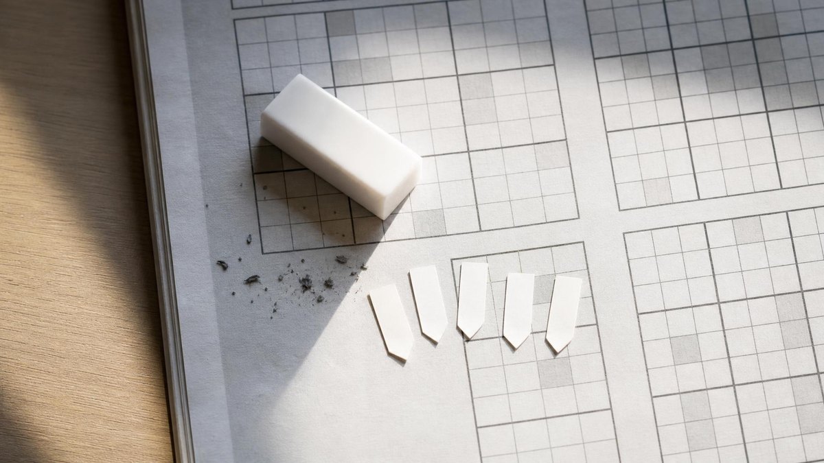 A calm editorial still life for Five Common Sudoku Mistakes and How to Fix Them