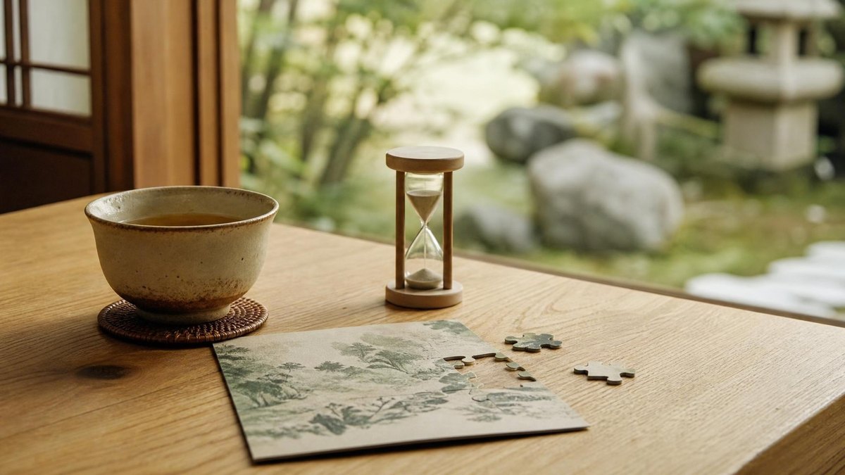 A calm editorial still life for How to Build a Daily Sudoku Habit in Ten Minutes
