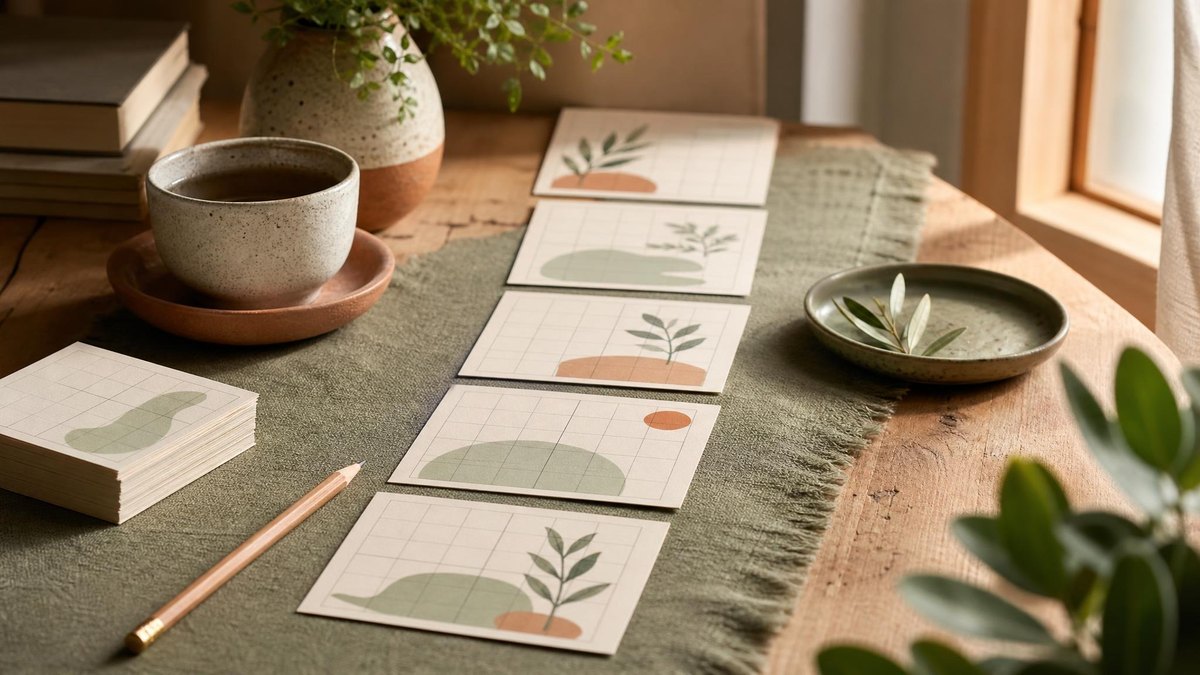 A calm editorial still life for How to Learn Sudoku Techniques Without Memorising Everything