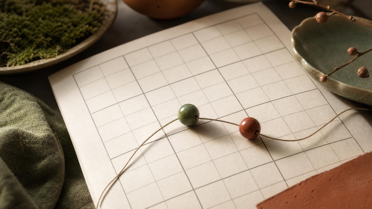 A calm editorial still life for Simple Coloring in Sudoku: Marking Two Candidate Chains